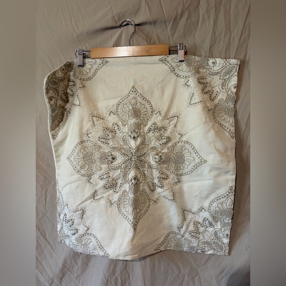Pottery barn pillow case